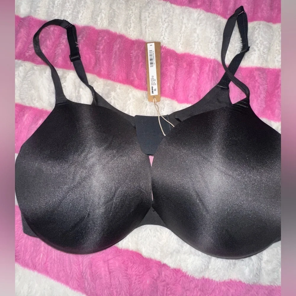 Skims Ultimate Push-Up Plunge Bra Black - NWT 42DD